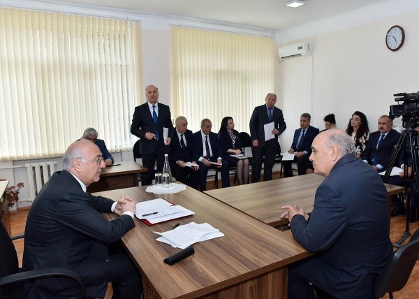 Zakir Fərəcov növbəti səyyar qəbul keçirib - FOTOLAR
