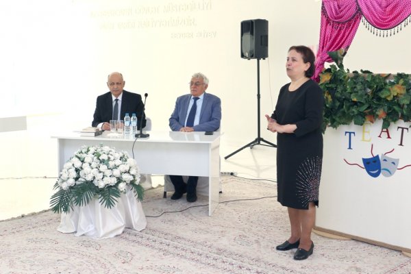 Sumqayıtda şair Zahid Xəlillə görüş keçirilib -FOTO