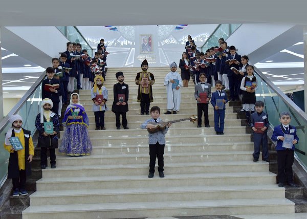 Sumqayıtda “Oxu günü” keçirilib - FOTOLAR