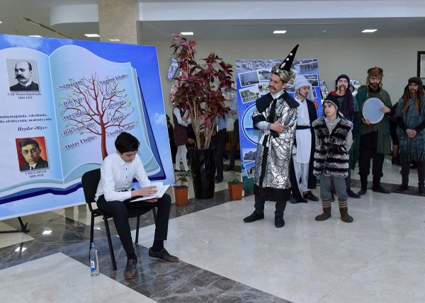Sumqayıtda “Oxu günü” keçirilib - FOTOLAR