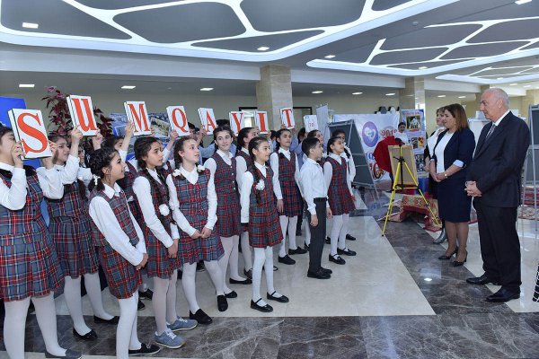 Sumqayıtda “Oxu günü” keçirilib - FOTOLAR