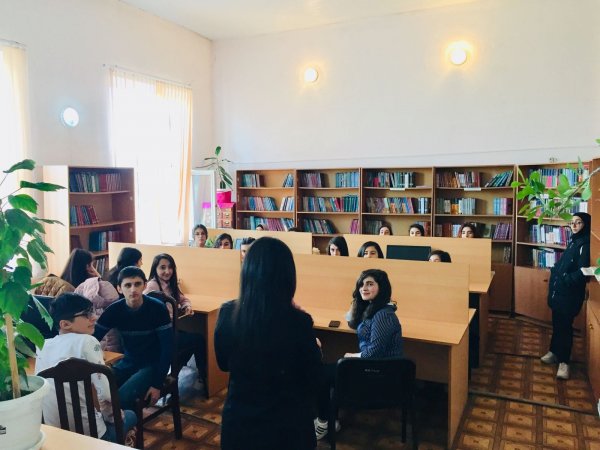 "Kitab oxusu ən mənalı məşğuliyyətdir" devizi altında - Sumqayıt Dövlət Texniki Kollecində "Oxu günü" keçirilib