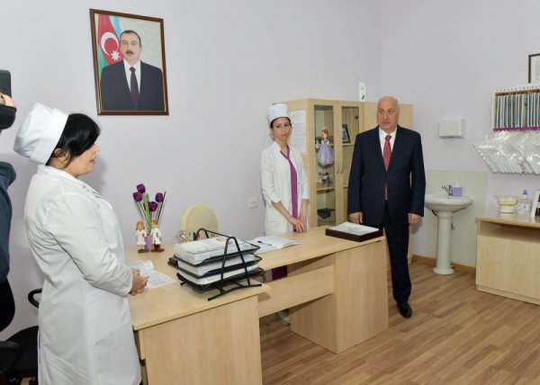 Sumqayıtda daha bir tibb ocağı əsaslı təmirdən sonra istifadəyə verilib -FOTO Sumqayıtda daha bir tibb ocağı əsaslı təmirdən sonra istifadəyə verilib -FOTO