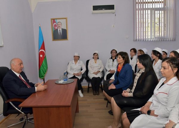 Sumqayıtda daha bir tibb ocağı əsaslı təmirdən sonra istifadəyə verilib -FOTO Sumqayıtda daha bir tibb ocağı əsaslı təmirdən sonra istifadəyə verilib -FOTO
