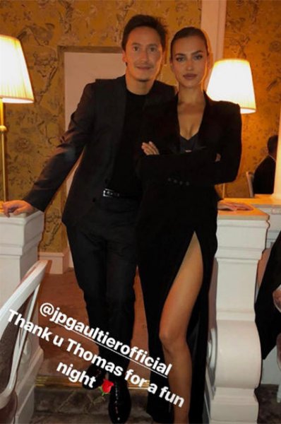 İrina Şeyk elə paltar geyindi ki... - FOTO