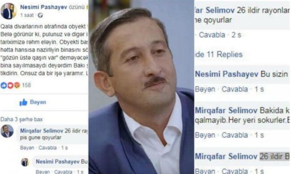 "Rayonlardan gələnlər Bakını pis günə qoyur" - Aktyordan qalmaqallı sözlər (FOTOFAKT)