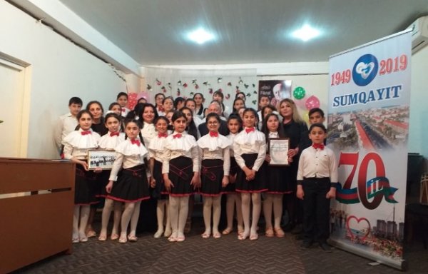 Sumqayıt şəhərinin 70 illiyi çərçivəsində musiqi məktəblərində konsertlər keçirilib - FOTO