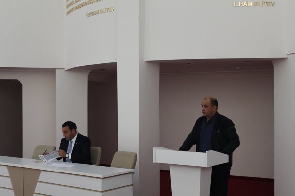 Sumqayıtda məşqçilərlə görüş keçirilib -  FOTO