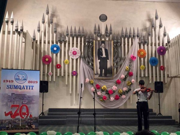 “Sumqayıt-70” adlı incəsənət festivalı keçirilib – FOTOLAR