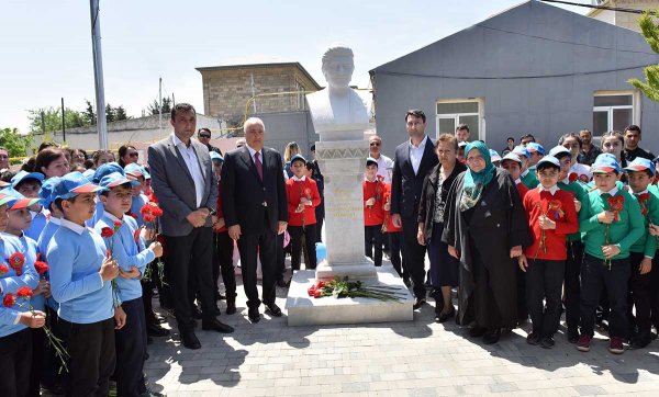 Sumqayıtda Azərbaycanın ilk qadın  metallurqunun xatirəsi əbədiləşdirildi - FOTOLAR