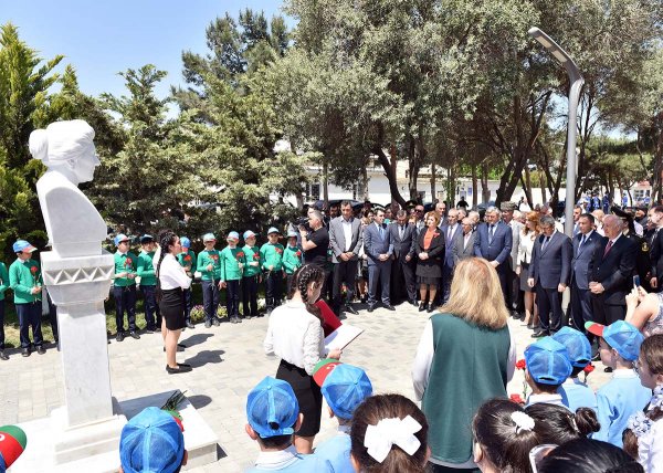 Sumqayıtda Azərbaycanın ilk qadın  metallurqunun xatirəsi əbədiləşdirildi - FOTOLAR