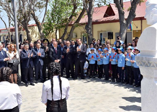 Sumqayıtda Azərbaycanın ilk qadın  metallurqunun xatirəsi əbədiləşdirildi - FOTOLAR