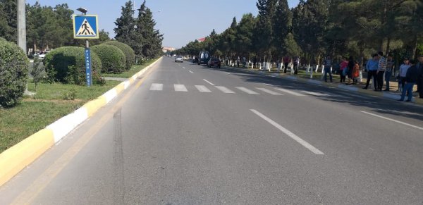 Sumqayıtda qəza: xəsarət alanlar var - FOTO