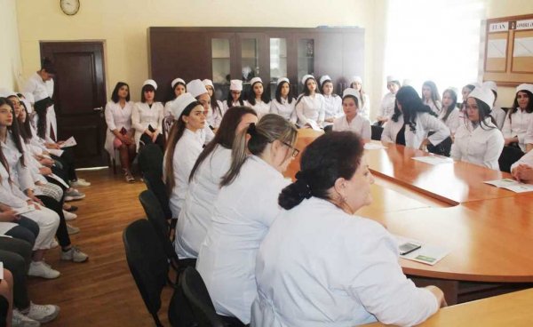 Sumqayıtda “İnsan Hüquqları aylığı” çərçivəsində görüşlərə başlanılıb - FOTO