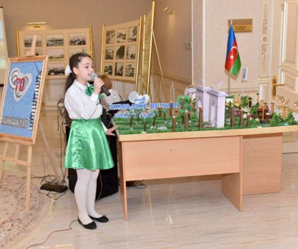 Sumqayıtın mədəniyyət müəssisələrində “Sumqayıt-70” layihəsi çərçivəsində silsilə tədbirlər keçirilib -FOTOLAR Sumqayıtın mədəniyyət müəssisələrində “Sumqayıt-70” layihəsi çərçivəsində silsilə tədbirlər keçirilib -FOTOLAR