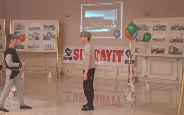 Sumqayıtın mədəniyyət müəssisələrində “Sumqayıt-70” layihəsi çərçivəsində silsilə tədbirlər keçirilib -FOTOLAR Sumqayıtın mədəniyyət müəssisələrində “Sumqayıt-70” layihəsi çərçivəsində silsilə tədbirlər keçirilib -FOTOLAR