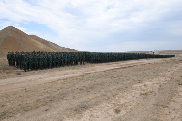 Azərbaycanda 5 km 100 m uzunluqda dövlət bayrağı hazırlanıb