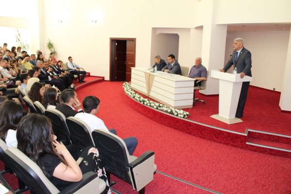 Sumqayıtda “Gənclər Azərbaycanın gələcəyidir” adlı konfrans keçirilib -FOTO