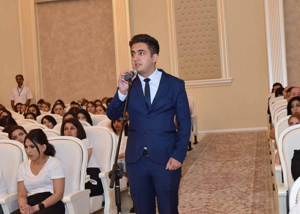 Sumqayıtda “Dayanıqlı inkişaf məqsədləri gənclər üçün” mövzusunda konfrans keçirilib - FOTOLAR