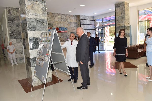 Sumqayıtda tibb müəssisəsinin açılışı oldu- FOTOLAR