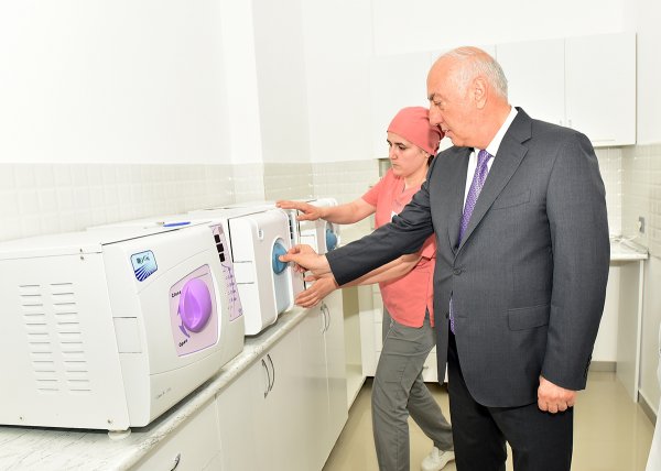 Sumqayıtda tibb müəssisəsinin açılışı oldu- FOTOLAR