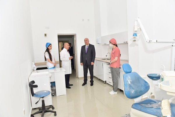Sumqayıtda tibb müəssisəsinin açılışı oldu- FOTOLAR