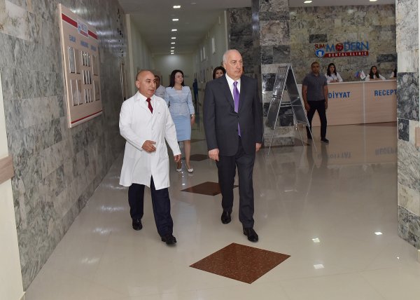 Sumqayıtda tibb müəssisəsinin açılışı oldu- FOTOLAR