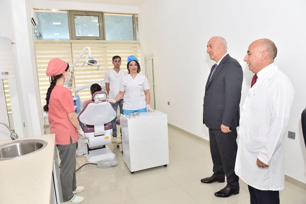 Sumqayıtda tibb müəssisəsinin açılışı oldu- FOTOLAR