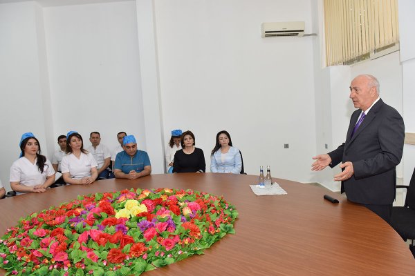 Sumqayıtda tibb müəssisəsinin açılışı oldu- FOTOLAR