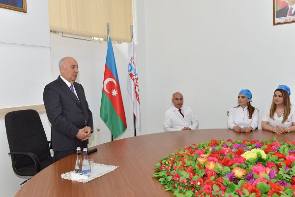Sumqayıtda tibb müəssisəsinin açılışı oldu- FOTOLAR