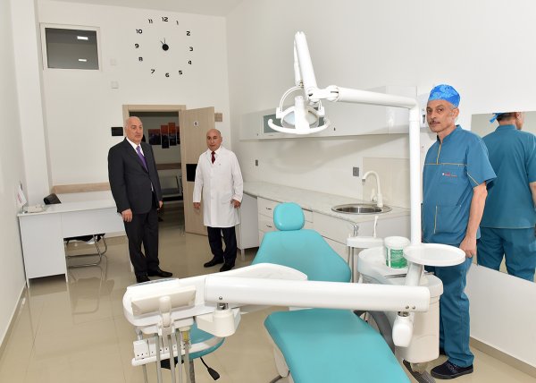 Sumqayıtda tibb müəssisəsinin açılışı oldu- FOTOLAR