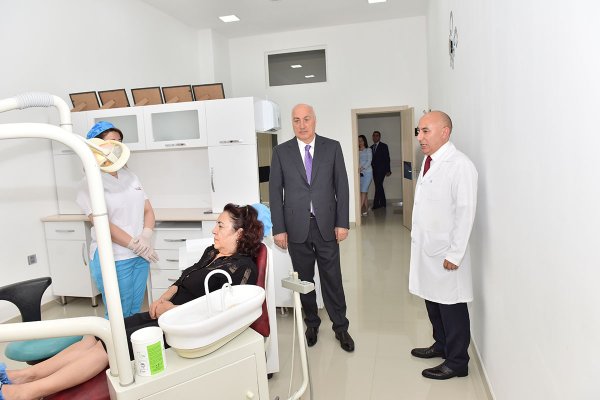 Sumqayıtda tibb müəssisəsinin açılışı oldu- FOTOLAR