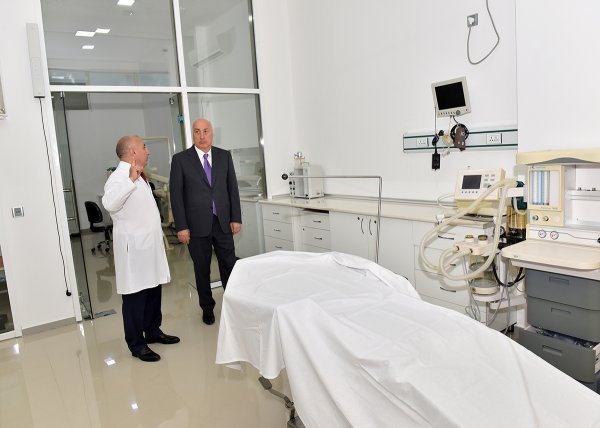Sumqayıtda tibb müəssisəsinin açılışı oldu- FOTOLAR