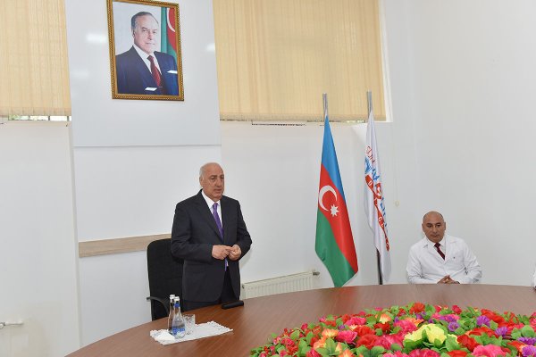 Sumqayıtda tibb müəssisəsinin açılışı oldu- FOTOLAR