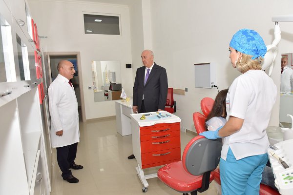 Sumqayıtda tibb müəssisəsinin açılışı oldu- FOTOLAR