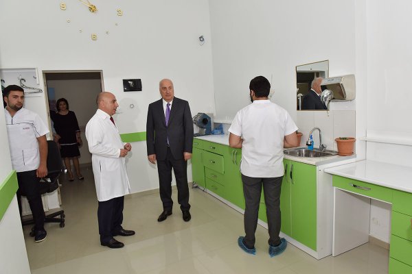 Sumqayıtda tibb müəssisəsinin açılışı oldu- FOTOLAR