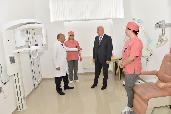 Sumqayıtda tibb müəssisəsinin açılışı oldu- FOTOLAR