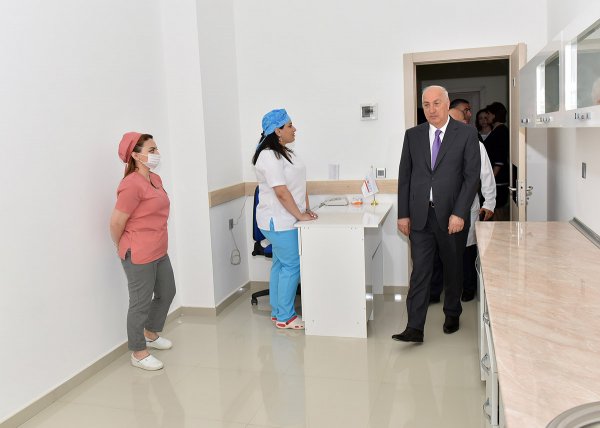 Sumqayıtda tibb müəssisəsinin açılışı oldu- FOTOLAR