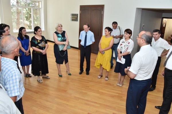 Sumqayıtda imtahanların gedişi yoxlanıldı  -FOTOLAR