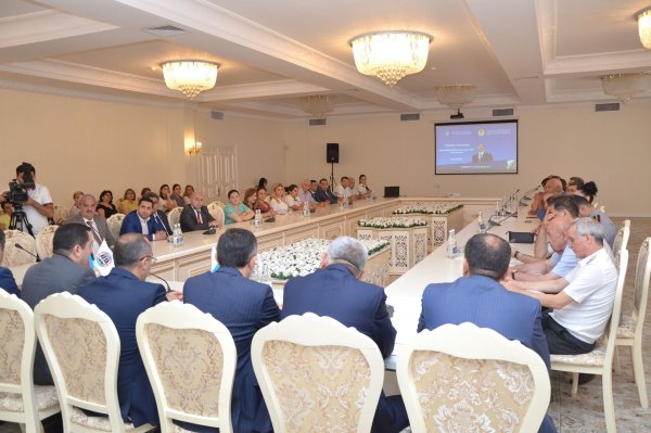 Sumqayıtda məhkəmə sədrləri, vəkillər niyə toplandı? - FOTOLAR Sumqayıtda məhkəmə sədrləri, vəkillər niyə toplandı? - FOTOLAR