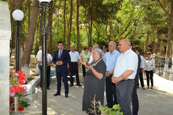 Sumqayıtda şəhidlərin xatirəsi yad edilib -FOTOLAR