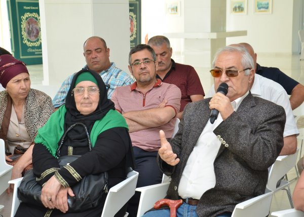 Tahir Mirkişili Sumqayıtda əlilliyi olan sahibkarlarla görüş keçirdi-FOTOLAR