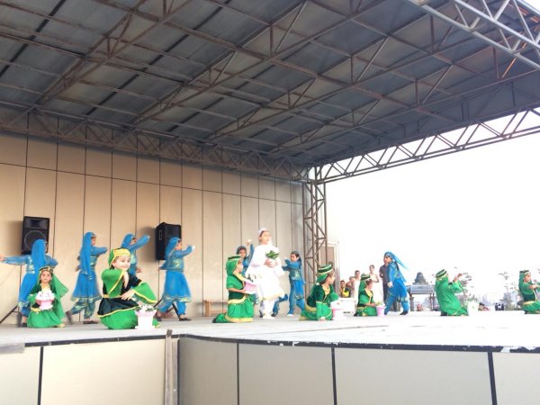 Sumqayıt bulvarında “Dostluq” mədəniyyət evi və “Gənclik” klubu konsert proqramı təşkil edib - FOTOLAR