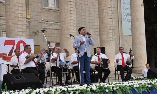 Sumqayıtda 50 illiyə həsr edilmiş tədbir keçirilib -FOTOLAR