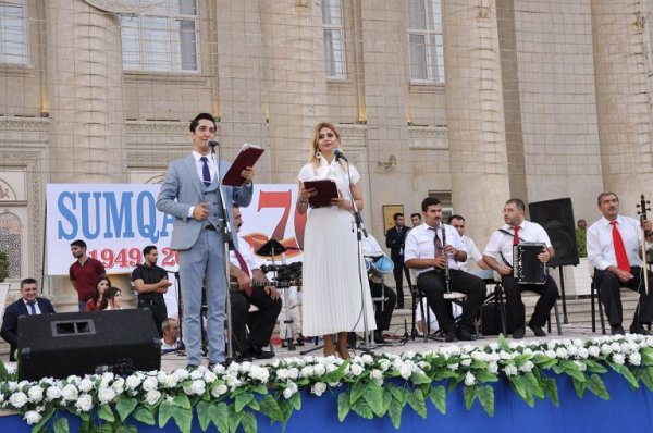 Sumqayıtda 50 illiyə həsr edilmiş tədbir keçirilib -FOTOLAR