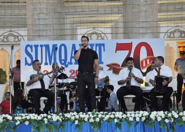 Sumqayıtda 50 illiyə həsr edilmiş tədbir keçirilib -FOTOLAR
