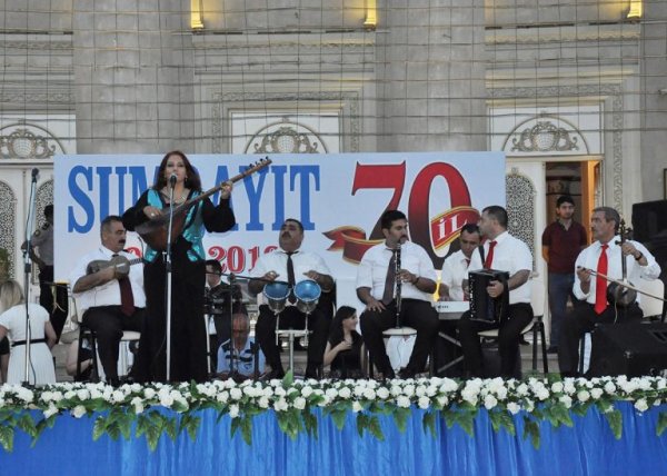 Sumqayıtda 50 illiyə həsr edilmiş tədbir keçirilib -FOTOLAR