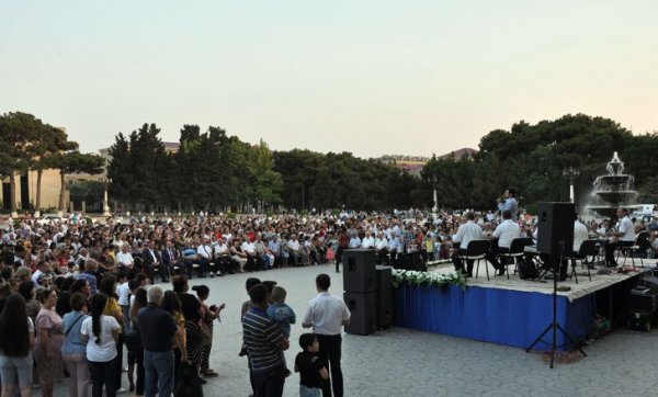 Sumqayıtda 50 illiyə həsr edilmiş tədbir keçirilib -FOTOLAR