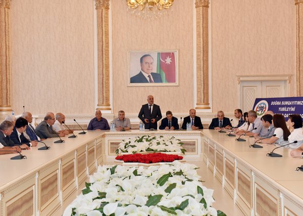 Sumqayıtda mədəniyyət işçilərinin Ağsaqqallar Şurasının üzvləri ilə görüşü keçirilib - FOTOLAR