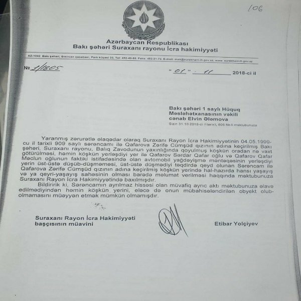 Vətəndaş məhkəmədən ədalətli qərar gözləyir - PROBLEM